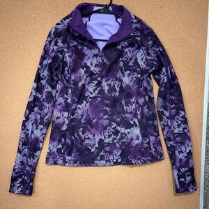 Athleta Purple Floral Women's Jacket